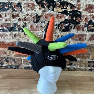 Vintage Mental Headgear Snowboard Ski Skate Helmet Cover Hat Rasta Y2K 90s